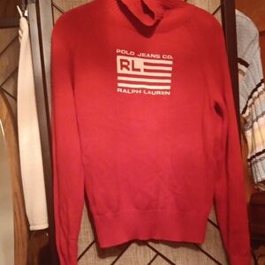 Ralph Lauren Polo Jeans Red Pullover